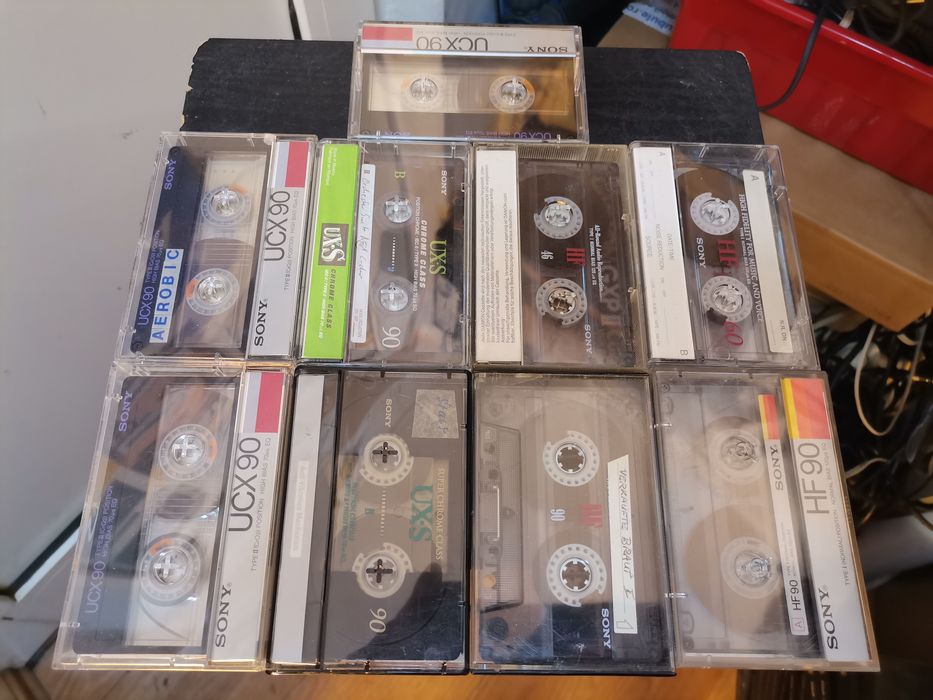 Pachet casete sony casetofon