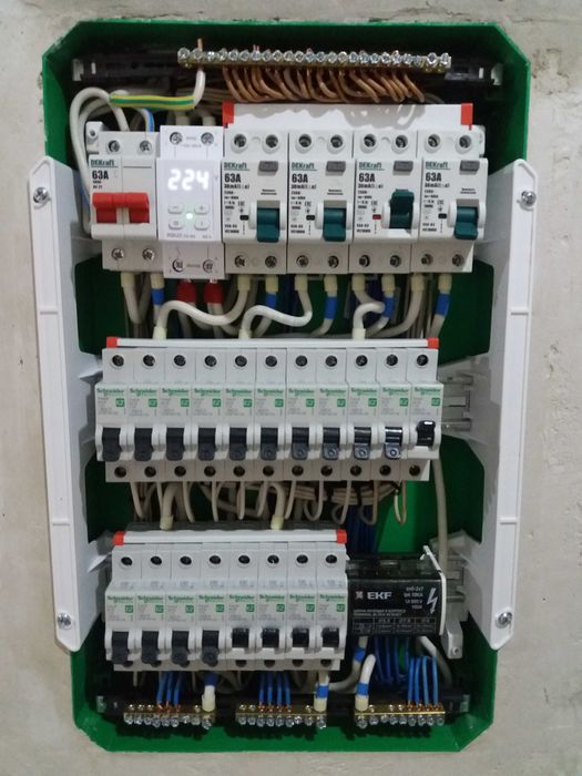 Услуги электрика, электрика под ключ