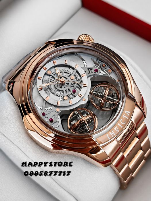 INVICTA Specialty Rose Gold full metal 48 mm, Инвикта нов мъжки часовник