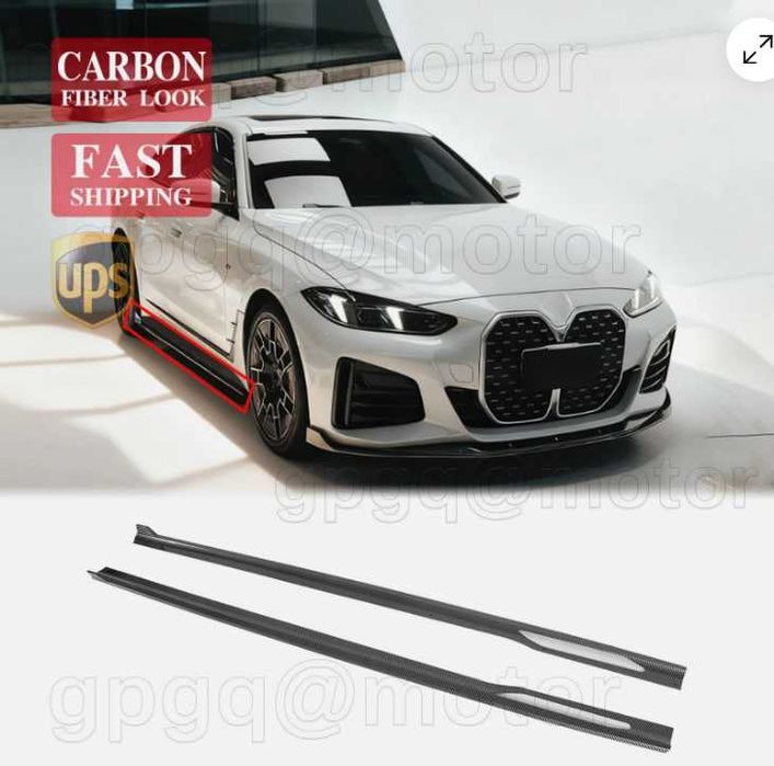 bmw i4 боди кит карбоновый аквапринт в наличии