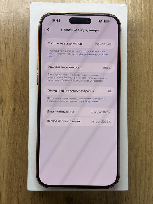 IPhone 17 Pro Max 256 100%