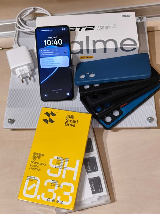 Realme GT2, 12GB RAM, 256GB Storage, 8xCores Snapdragon 888, AMOLED