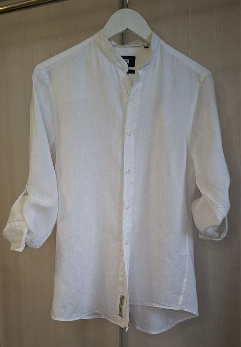 Льняная рубашка WE Fashion