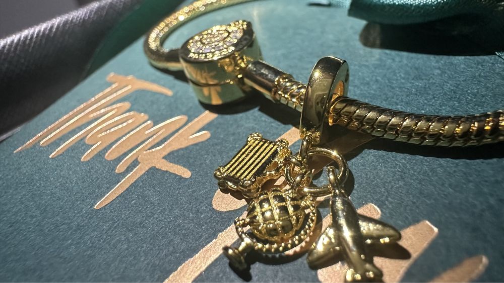 Bratara cu charm Pandora MET