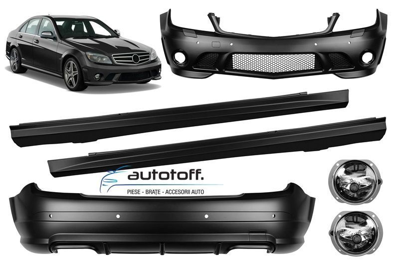 Pachet exterior Mercedes W204 C-Class (07-11) model AMG C63