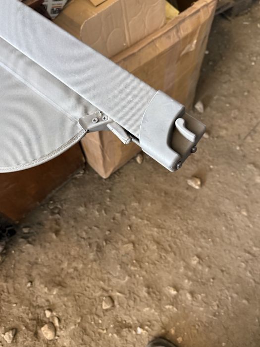 Задна щора ограничител за багаж Audi A6 4f комби сива бежова намалени