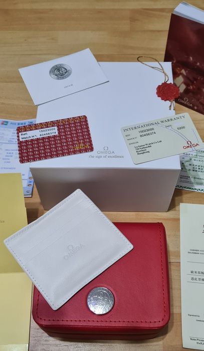 Cutie ceas omega cu toate acte + punga omega