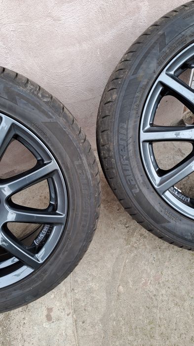 Vând 4 jante 4x108 cu anvelope