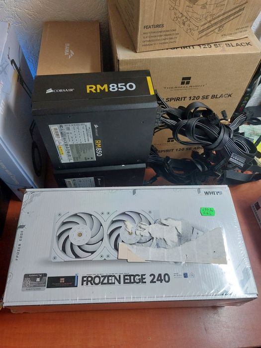 Okazie!Cooler SIGILAT pe lichid,aio 240mm Thermalright Frozen Edge 240  alb,multisocket,nu Progaming,1st Player,1700,1851,am5,am4,1151v2,1150,1151,etc