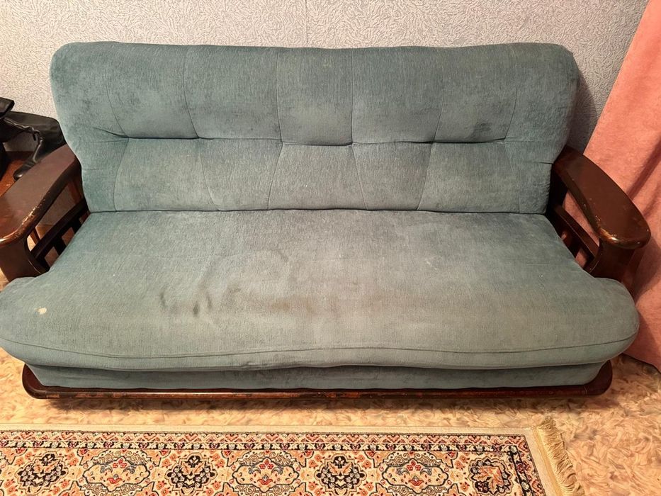 Продам кресло, диван и стол