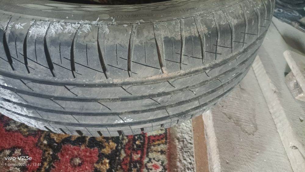 Резину летнюю б/у 1 сезон