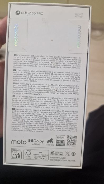 Motorola edge 60 PRO 256gb