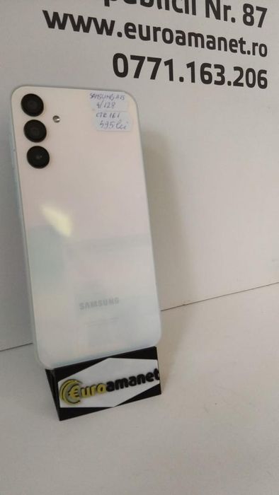 Telefon mobil Samsung Galaxy A15, Dual SIM, 4GB RAM, 128GB, 5G, -G-