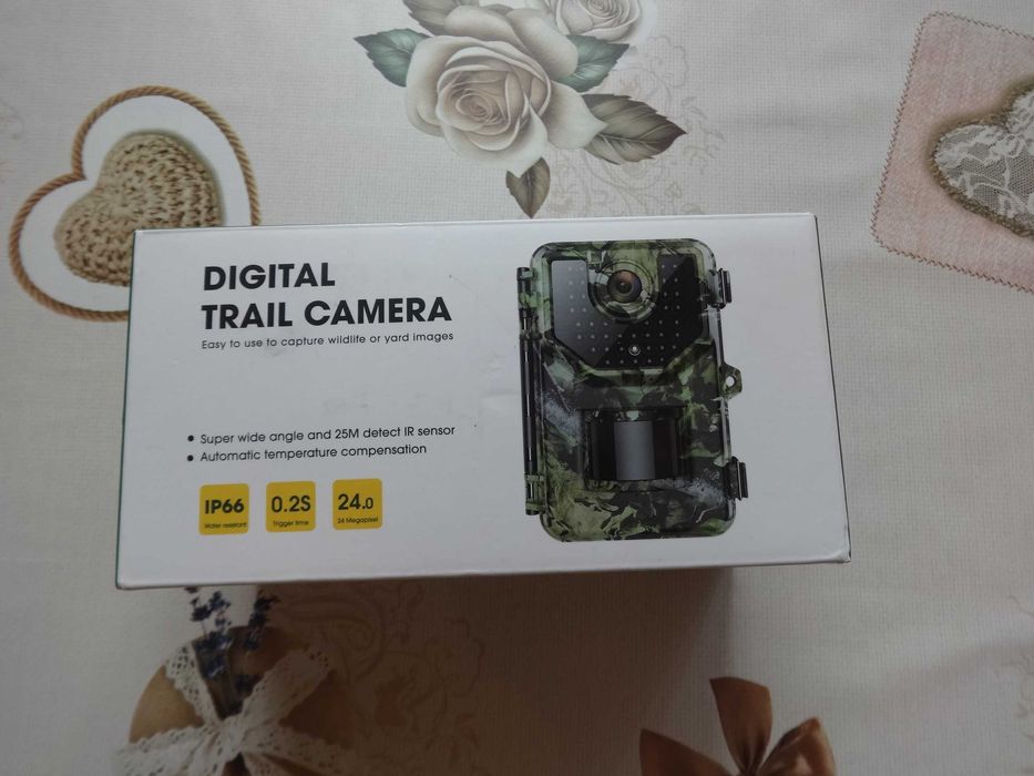 Дигитална ловна / наблюдателна камера (Digital Trail Camera) – Нова с Включени 8 батерии AA и SD Карта 64GB