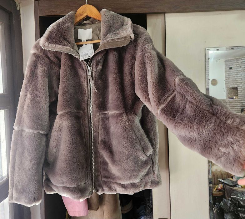 дамско пухкаво яке