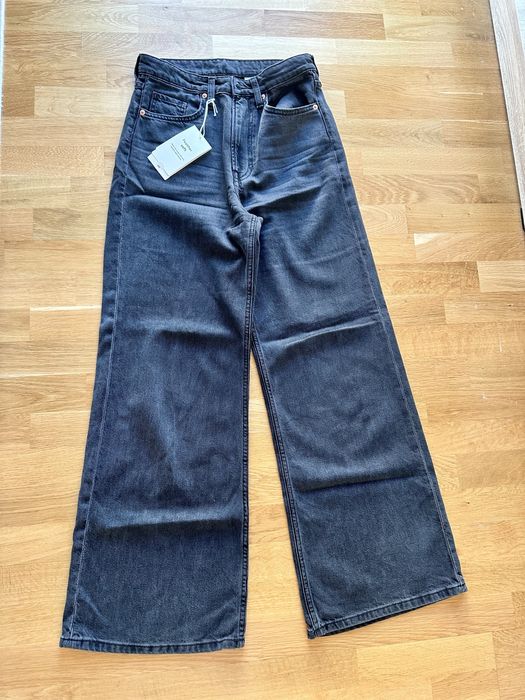 Jeansi dama HM talie inalta