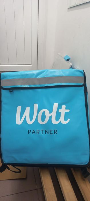 Термосумка для доставки wolt новый.!