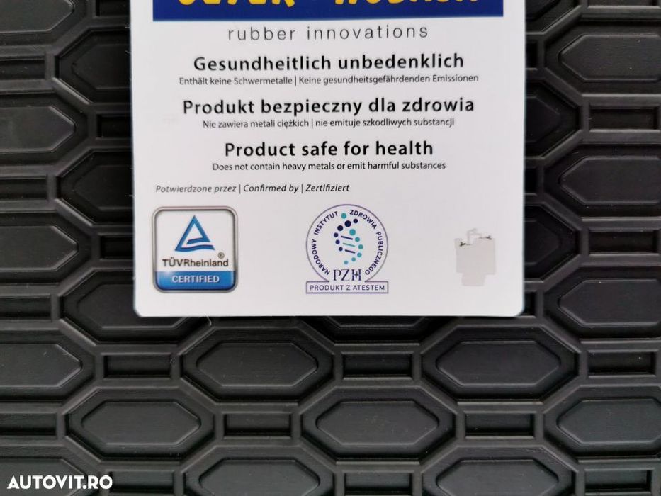 Covorase cauciuc Octavia 3 ( 2013 -2020), Octavia 4 (2019-> )