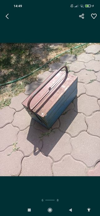 Vând ladă/ trusa de scule tabla