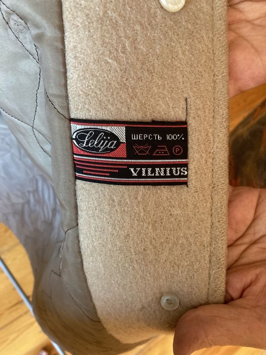 Пальто с норковым воротником