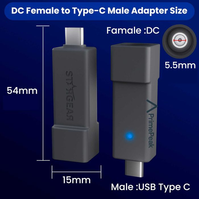 DC - Type-C Адаптер для Starlink Mini