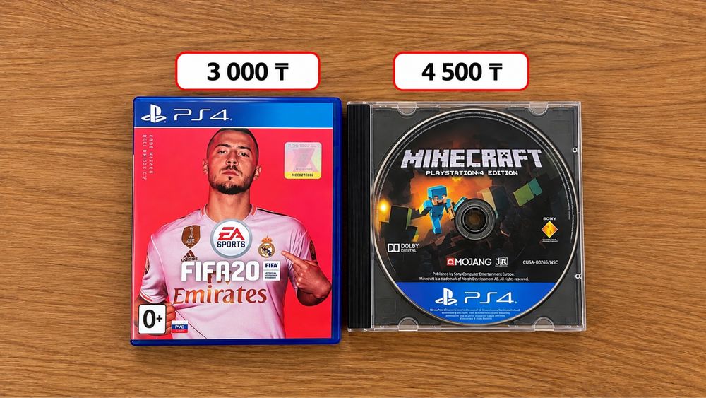 Игры для PS4 — оригинальные диски