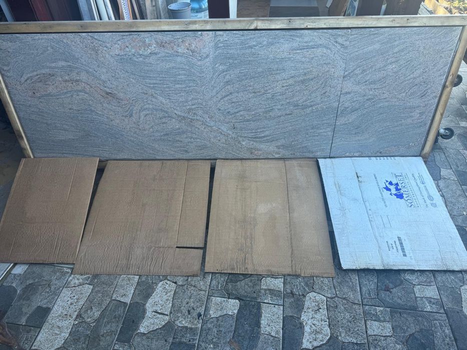 Blat granit + chiuveta si baterie noi - import SUA