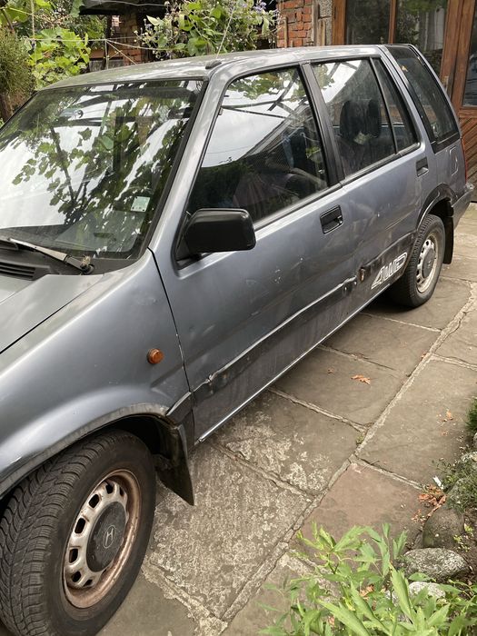 HONDA CIVIC SHUTTLE 4 WD 1986г  ГАЗ на последните снимки е донор в дви