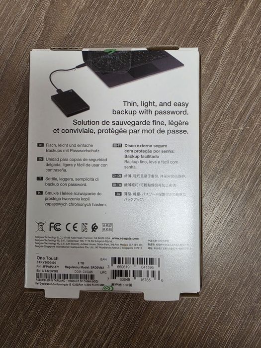 Hdd extern seagate 2tb