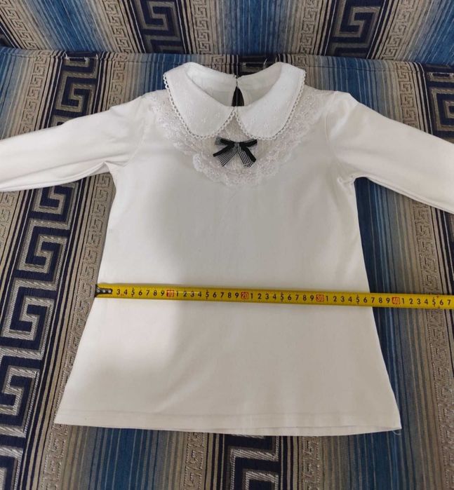 Рубашка школьная до 8 лет