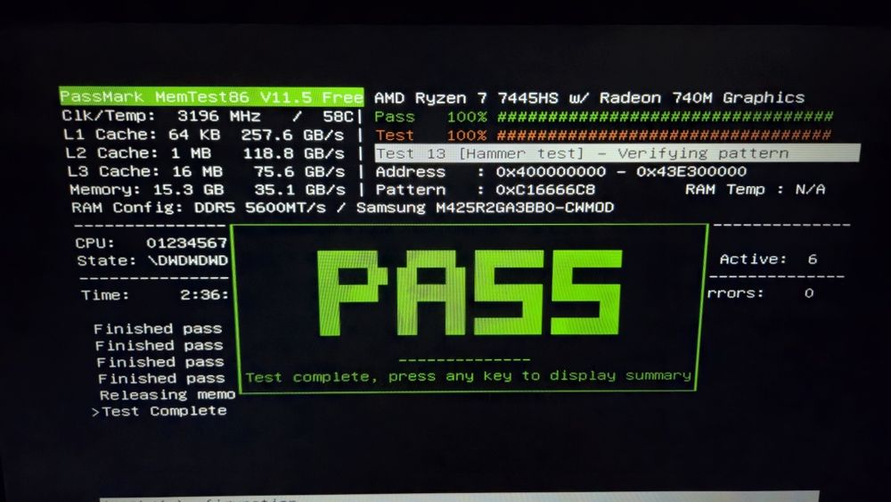 Memorie rami laptop 16gb 5600 Mhz (2×8) DDR5 samsung dual channel