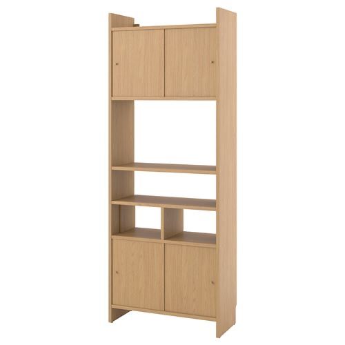 Mobilier IKEA modular alb lemn