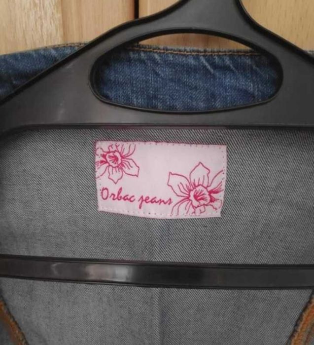 Джинсовая куртка на девочку