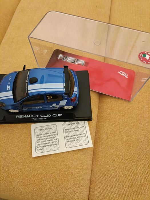 Machetă Renault Clio cup NSR