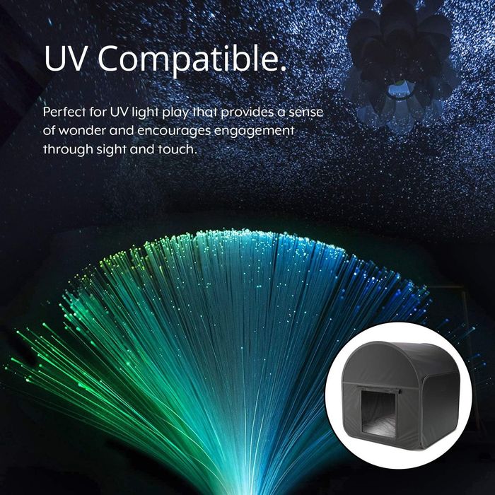 Затъмняваща стайна палатка - сензорна зона, сгъваема, чанта за носене