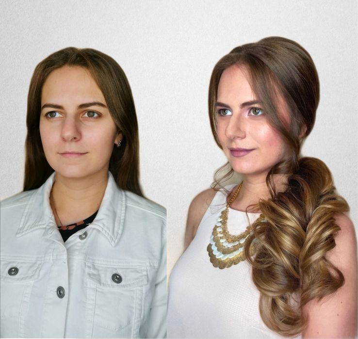 Макияж, прическа, грим