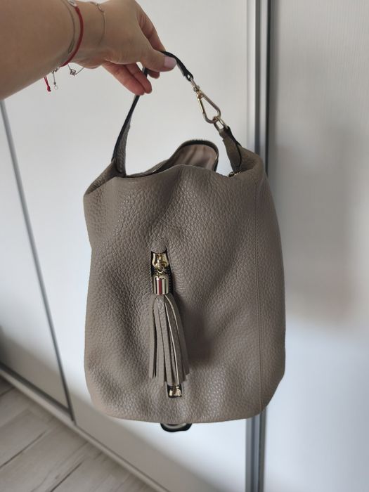 Geanta piele naturala Musette