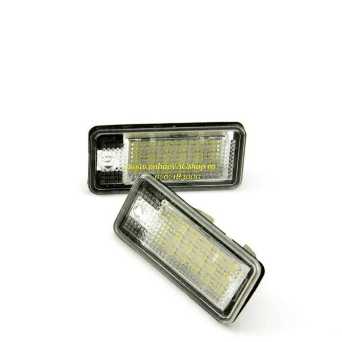 Set Lampi Led numar pt Audi Q7, A3, A4, A6, A8, RS4, RS6, S6