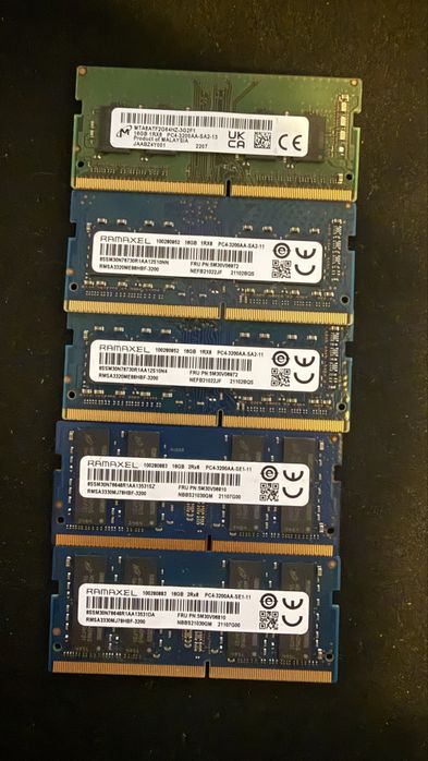 Memorii RAM Laptop 16GB 3200 MHZ (Cititi descrierea)