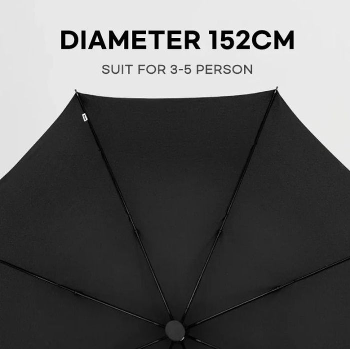Парашютный 152 см большой зонт для
гольфа, ветронепроницаемый, крепкий