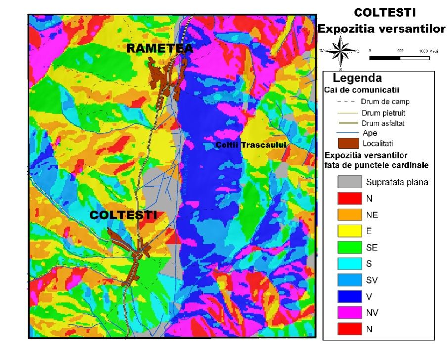 Realizez harti tematice in GIS
