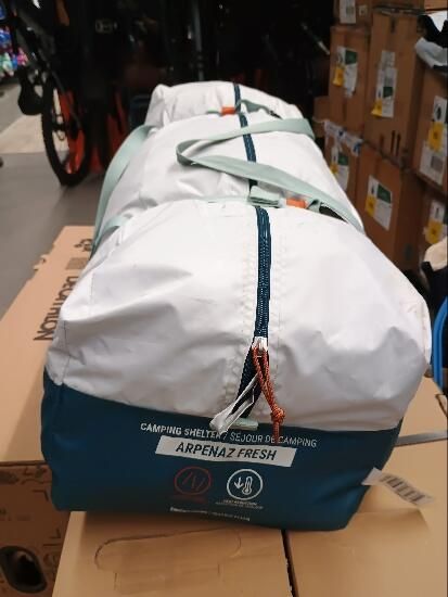 Adăpost living cu bețe Arpenaz Base Fresh - produs resigilat Decathlon