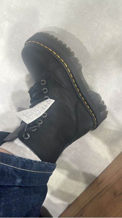 Dr Martens Jadon III pisa black mat leather