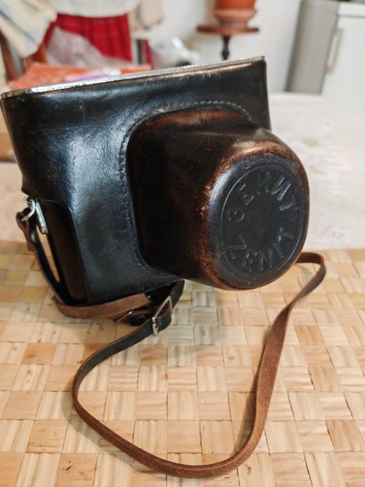 Рядък Руски Соц СССР Фотоапарат Зенит 8 ZENIT 8 с обектив Helios 44-2