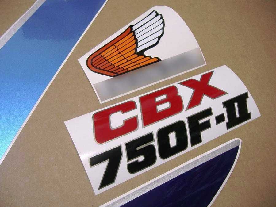 Стикери Honda CBX 750F 1984г.-1987г. лепенки хонда цбх 750 графики