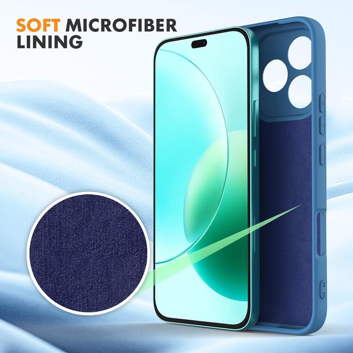 Матов Силиконов Кейс за Honor 400 Lite Със Защита на камерата Различни