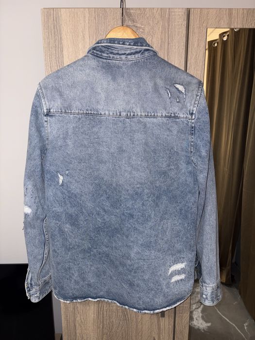 Geacă de blugi albastră