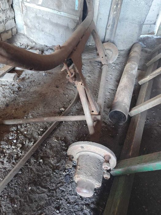 Ось, для прицепа и т.д.