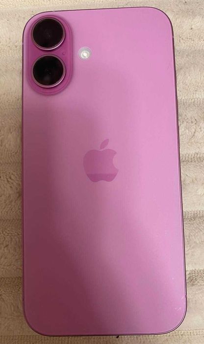 iPhone 16, 128GB, розов