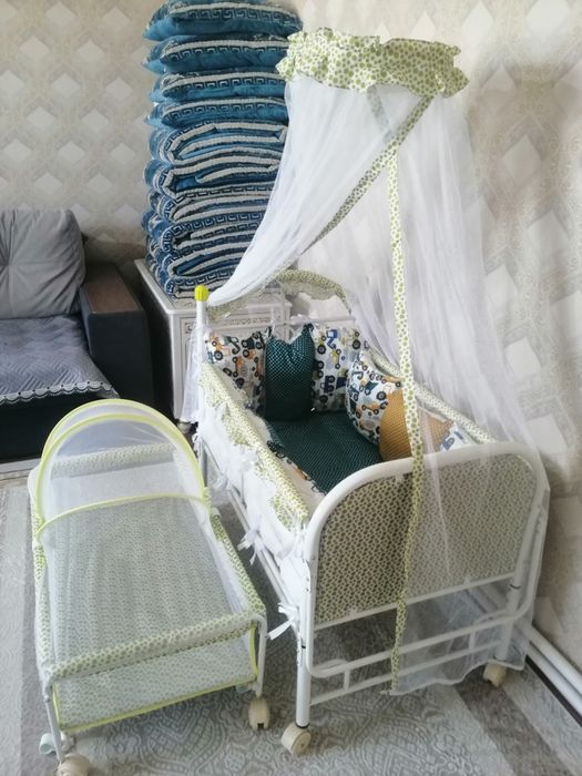 Манеж детский металический